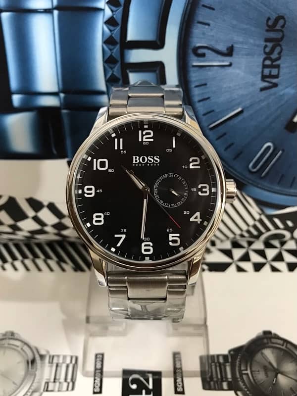 HUGO BOSS-BRAND NEW ORIGINAL WATCH-RADO-OMEGA-ROLEX-CITIZEN-SEIKO 1