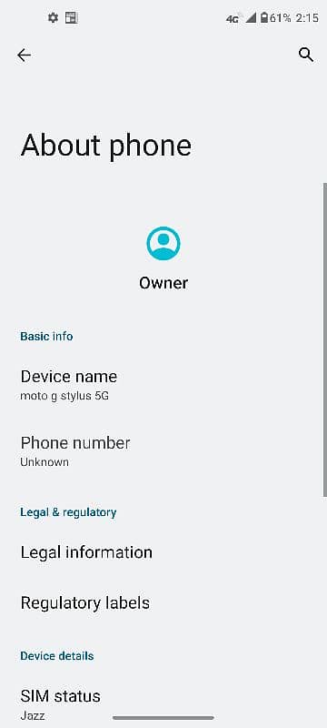 Moto g stylish 5g pta approved 2