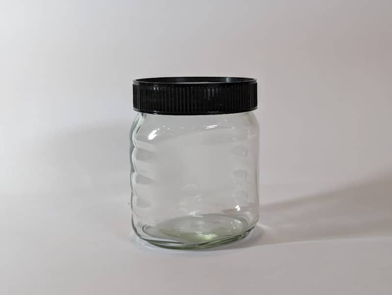 protein jar / Glass Bottles/ Hexagon jar /Round jar /Square glass jar 3