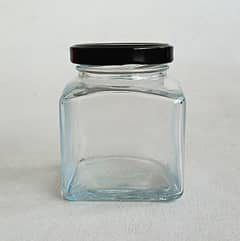 protein jar / Glass Bottles/ Hexagon jar /Round jar /Square glass jar