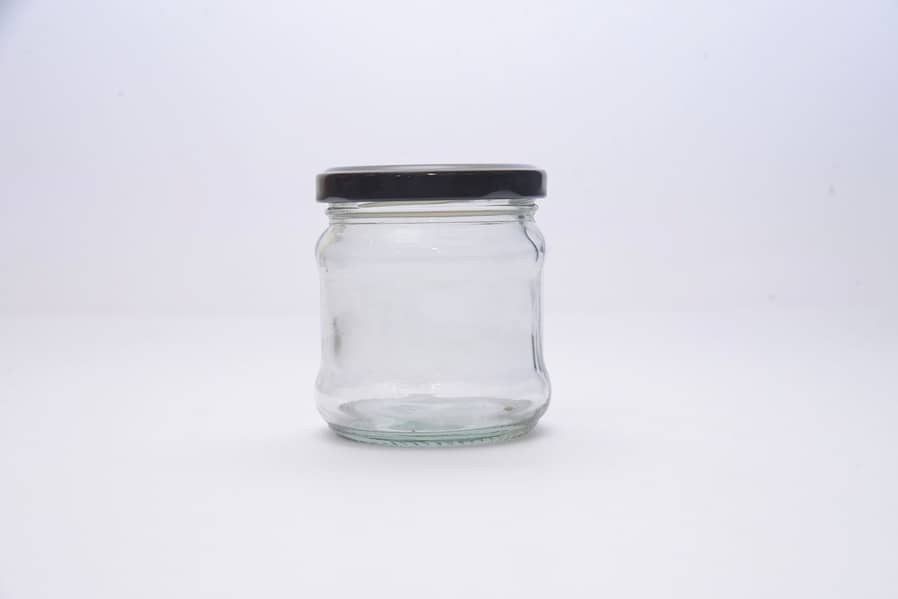 protein jar / Glass Bottles/ Hexagon jar /Round jar /Square glass jar 1