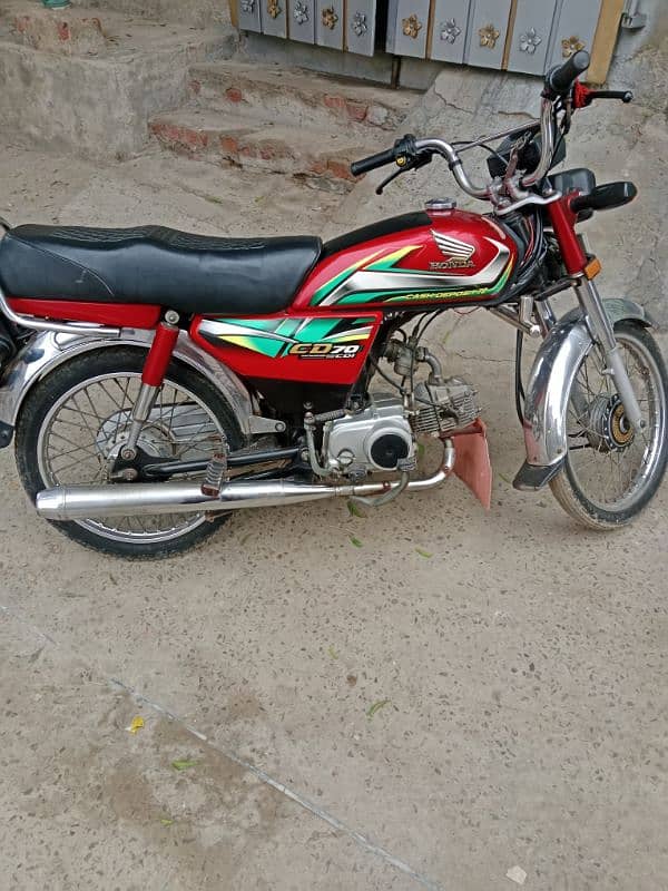 Honda70 new baick ha jisny Lyna ha rabta karo 1