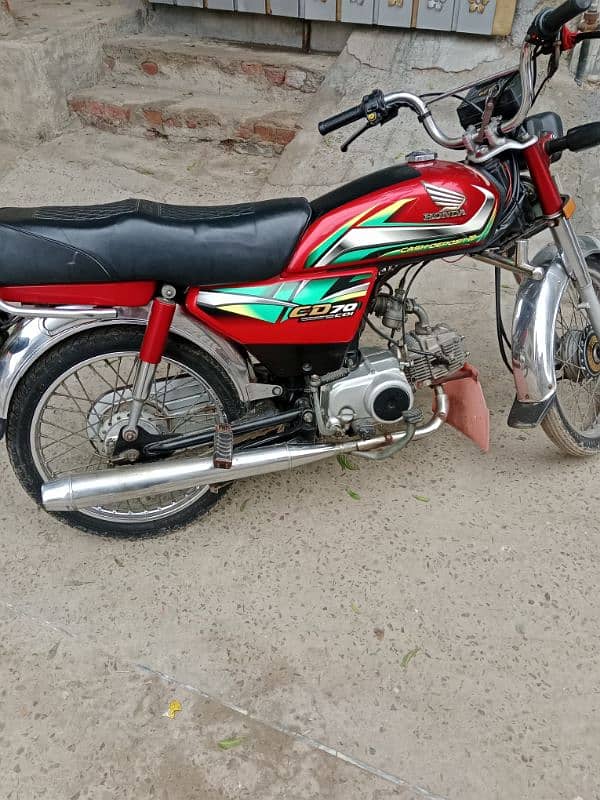 Honda70 new baick ha jisny Lyna ha rabta karo 3