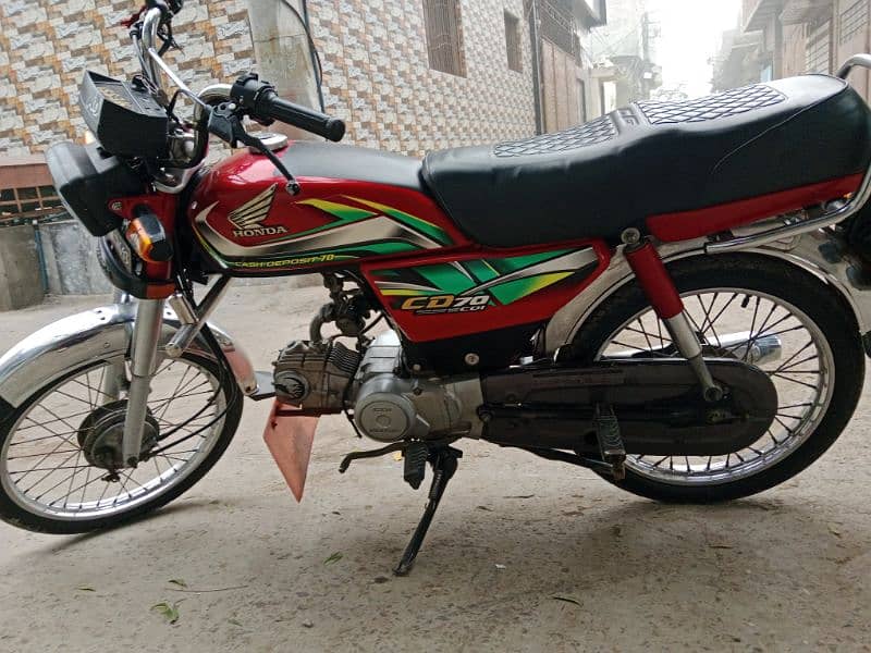 Honda70 new baick ha jisny Lyna ha rabta karo 4