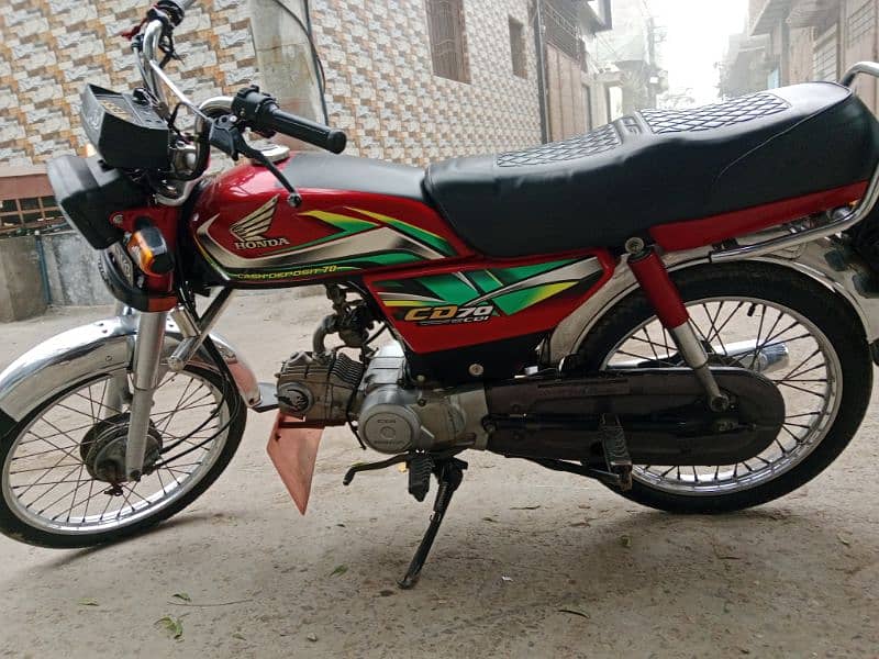 Honda70 new baick ha jisny Lyna ha rabta karo 5