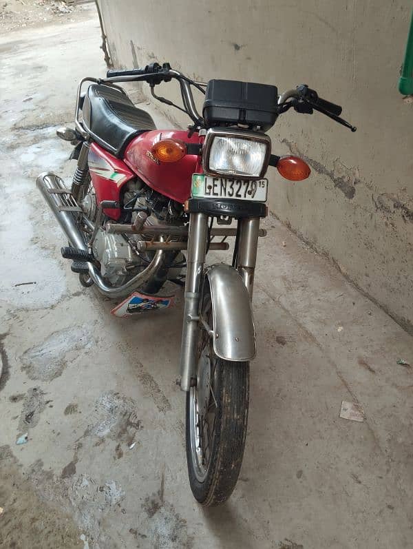 Honda CG 125 2015 model for sale 2