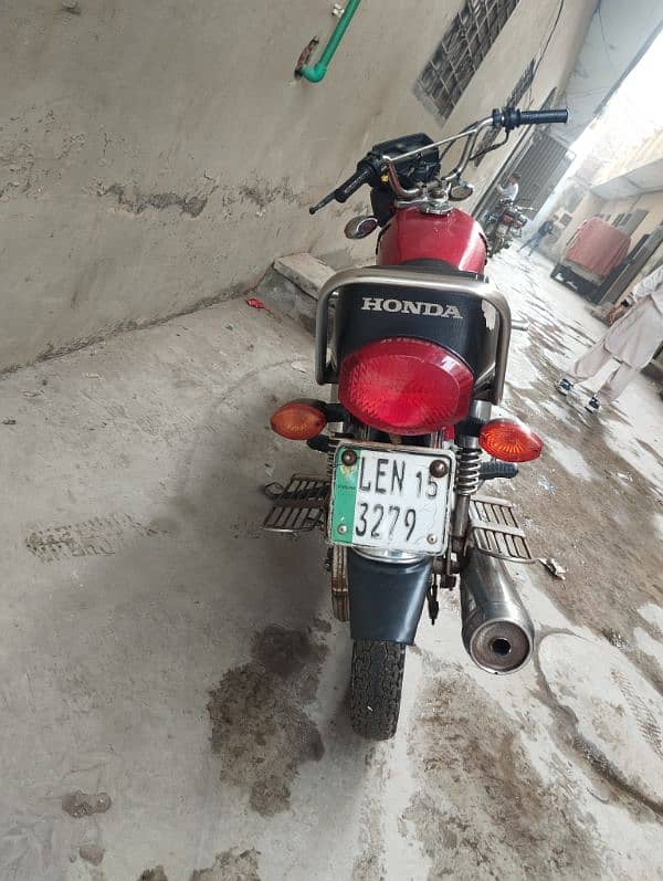 Honda CG 125 2015 model for sale 3