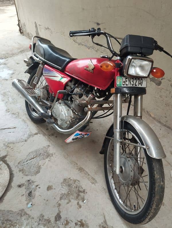 Honda CG 125 2015 model for sale 4