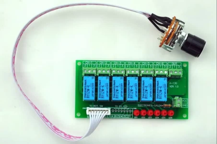 6 Channel Unbalanced Stereo or 6 Channel Balanced Mono Audio Input Sel 1