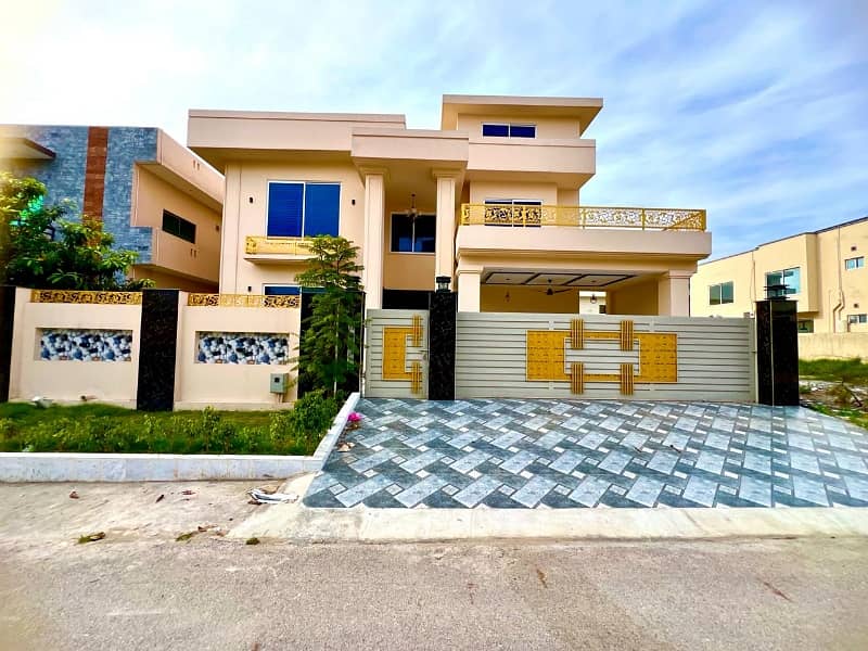 1 KANAL LUXURY BRAND NEW HOUSE FOR SALE MULTI F-17 ISLAMABAD ALL FACILITY AVAILABLE CDA APPROVED SECTOR MPCHS 0