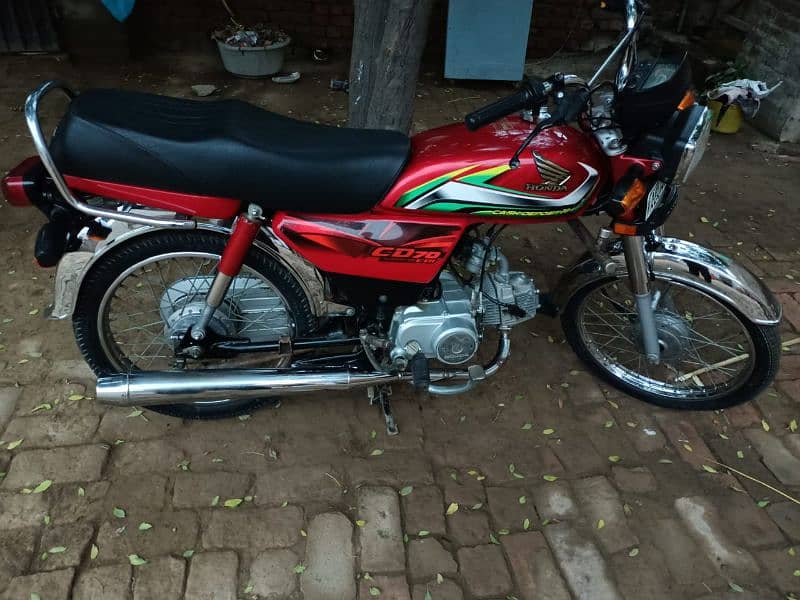 Honda cd 70 2020 model 10/10 2