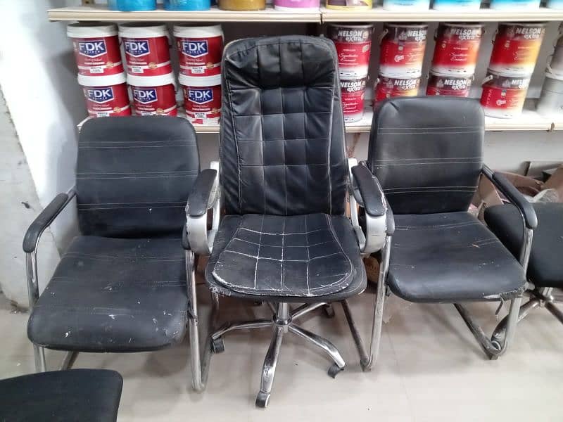 Office Chair Set with foot rester 0