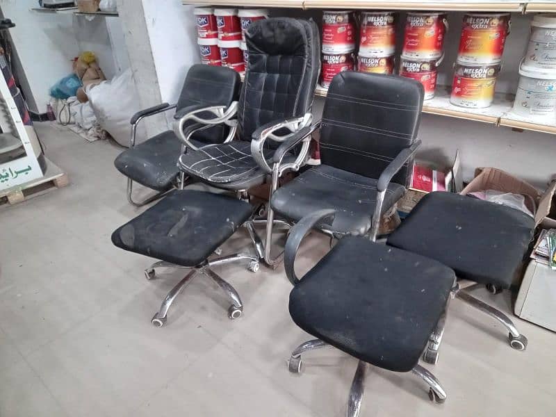 Office Chair Set with foot rester 6