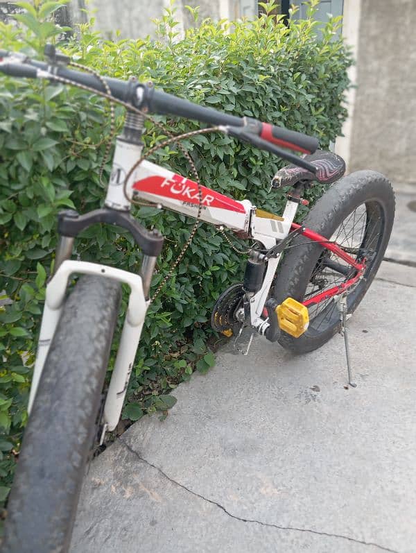 Guns Rose Folding Fat bike for sale 9