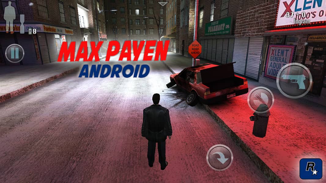 Andriod Games (Max Payne and GTA 3) per Game 200 only 4