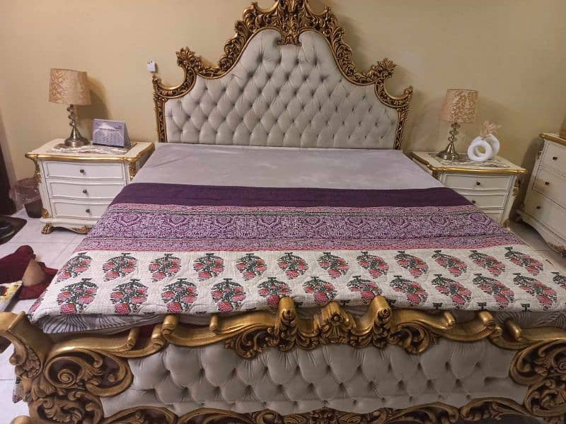 Bed Set Royal Used 2 Season + Mattress 2