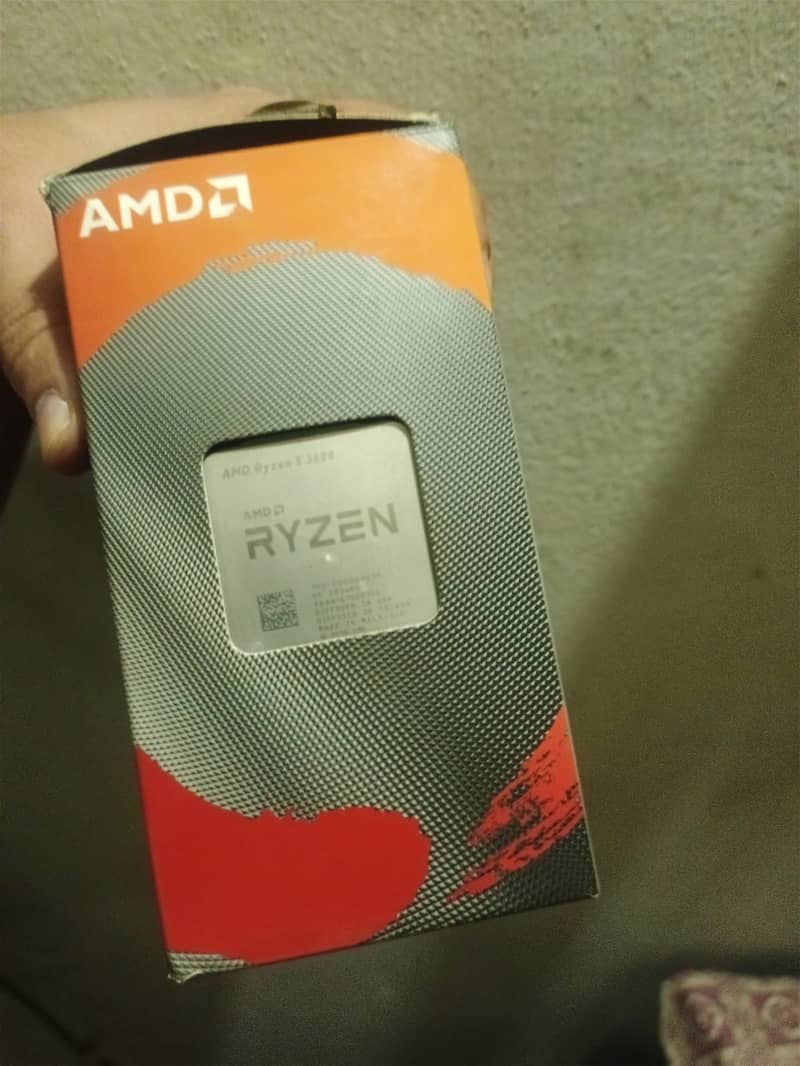 AMD RYZEN 5 3600 6C/12T CPU 3