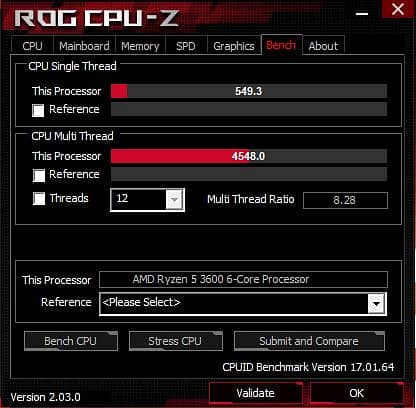 AMD RYZEN 5 3600 6C/12T CPU 7