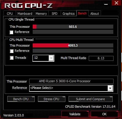 AMD RYZEN 5 3600 6C/12T CPU 8