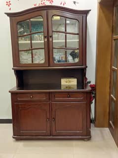 dinner wagon, crockery cupboard