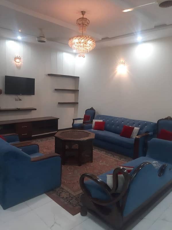 i-8.40x80 fully furnished upper portion tiles flooring luxury House available for rent garden 18