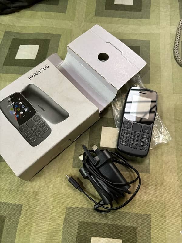 Nokia 106 with box PTA Approved (Used for only 1 month) 1