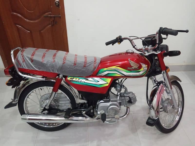 Honda CD70 Brand New (2023) APF, Call 03047646757 12