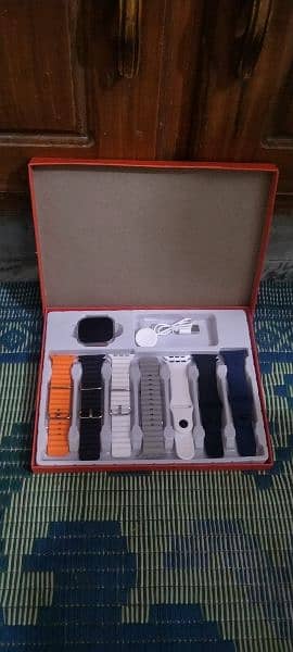 7 starps watch ultra with multiple colours 0