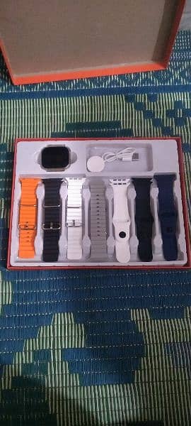 7 starps watch ultra with multiple colours 2