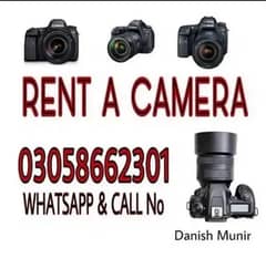 DSLR Camera For Rent,Rent A Camera ,Camera On Rent