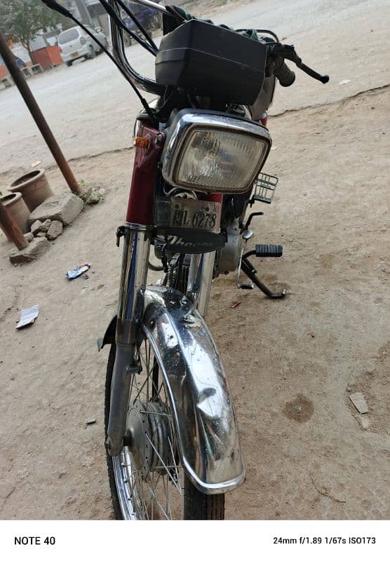 Dhoom bike 2010 model 70 cc best condition 3