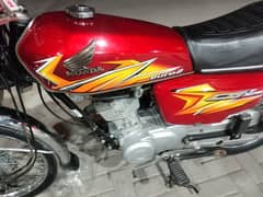 Honda CG125 model 2021 Rawalpindi number