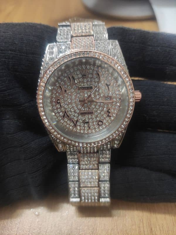 Rolex Arabic dial watch 0