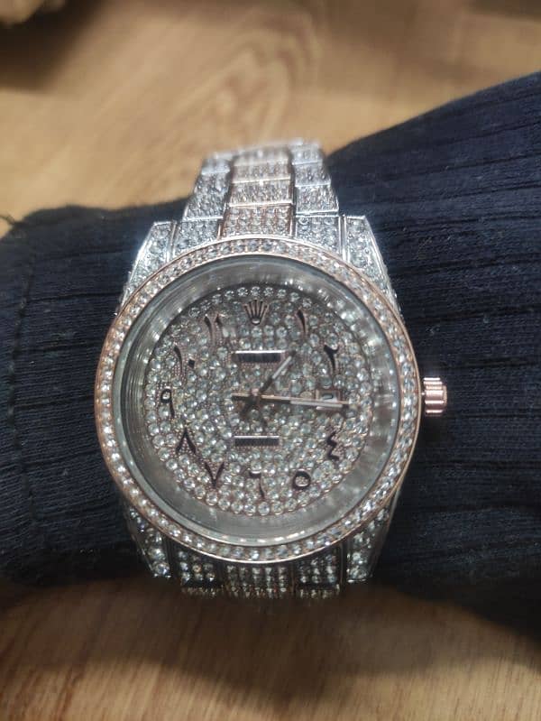 Rolex Arabic dial watch 5