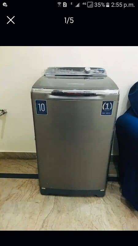 haier 12 kg automatic machine 4 sale bss shocks kharab hain . 5