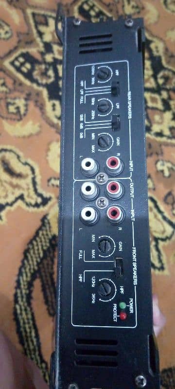 4 channel Hi-Fi amplifier & original boombo speaker 5