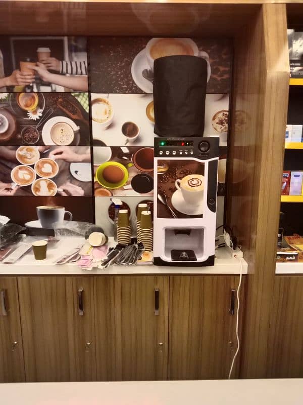 Tea and Coffee vending machine 0