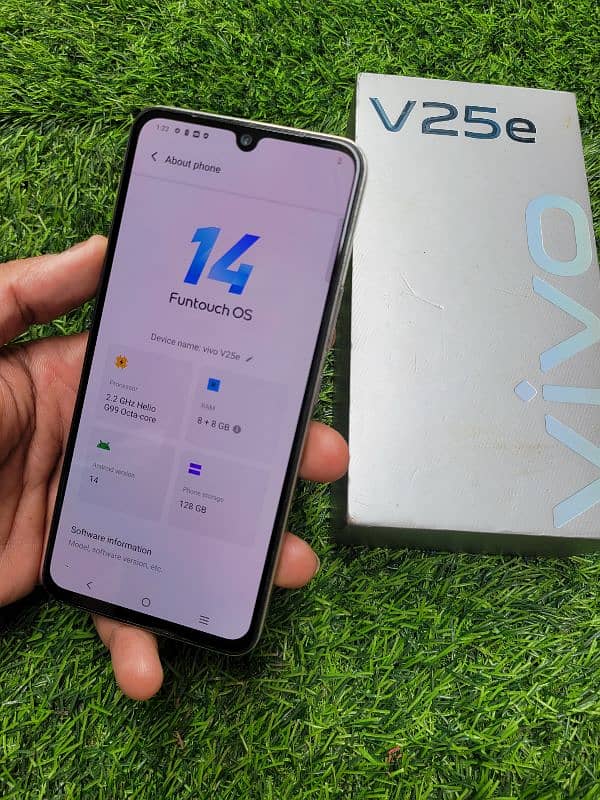 vivo v25e 8+8Gb Ram 128Gb Rom ( Orignal box and charger ) Neat conditi 3