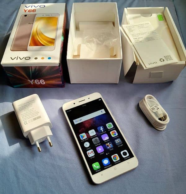 smart phone vivo Y66" complte Box" like new* 0