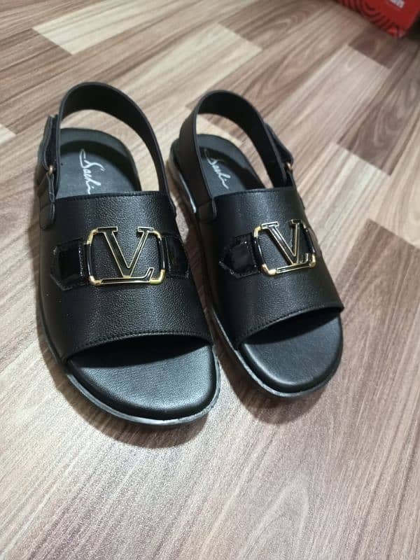 JET BLACK SANDALS 0