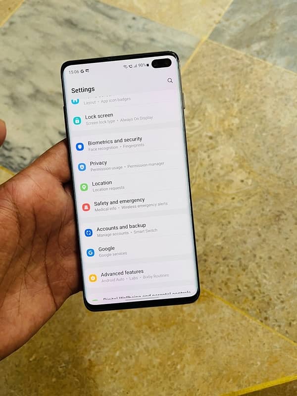 Samsung Galaxy S10 Plus Dual Sim 10