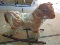 Classic Rocking Horse Swinger for Kids - Plush Fun and Adventure!