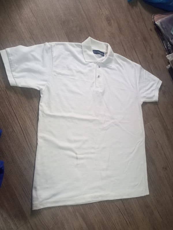 BASIC PLAIN POLO T SHIRTS 1