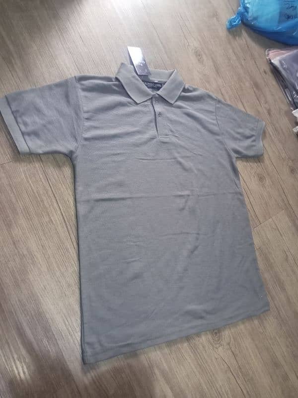 BASIC PLAIN POLO T SHIRTS 4