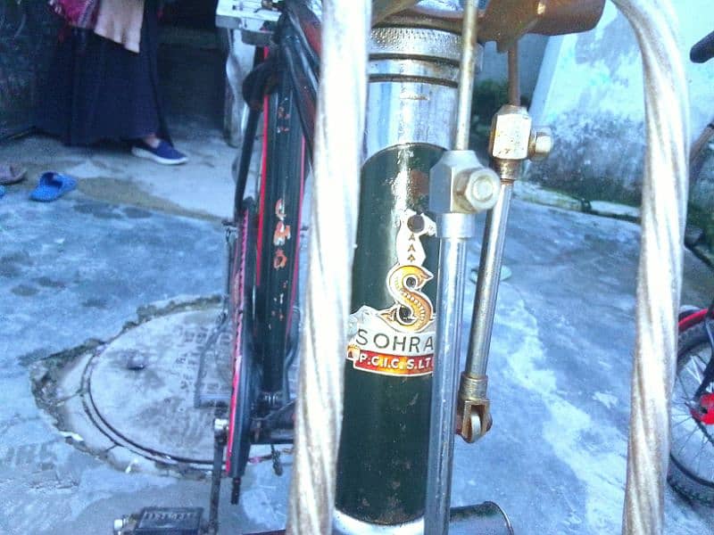 original sohrab 22inch with new tyres tube. 2