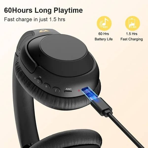 ANKBIT E500pro wireless Active Noise Cancelling Headphones 15