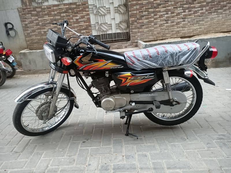 Honda cg 125 2021 model new condition 1