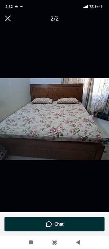 king size bed with mattress 0