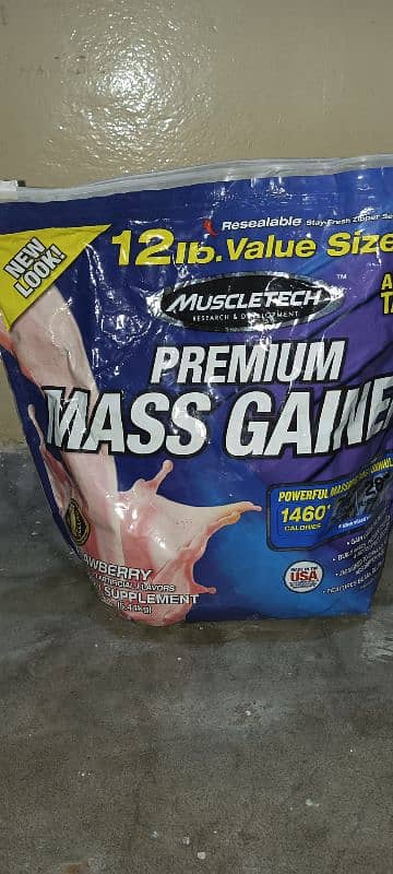 Muscle Tech Mass Gainer 5.44kg (2.5kg Remaining) - Exp: Oct 2025 2