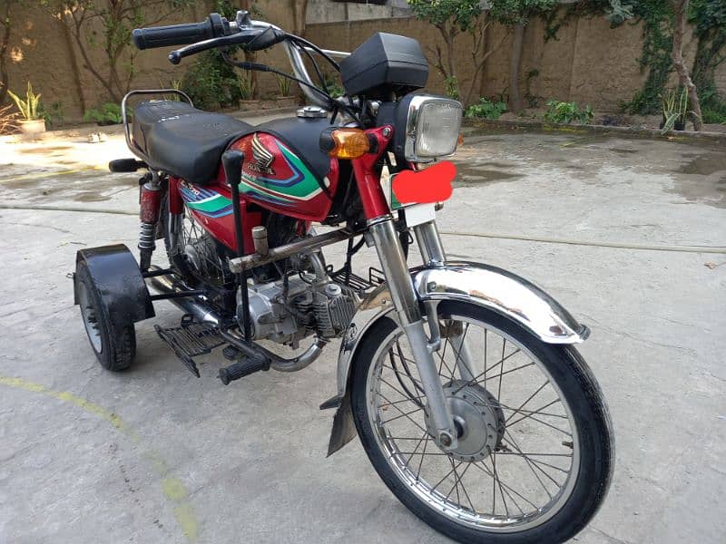 Honda bike disabled persons for sell 0